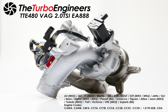 TTE480+ Upgrade Turbolader für VAG 2.0 TSi EA888