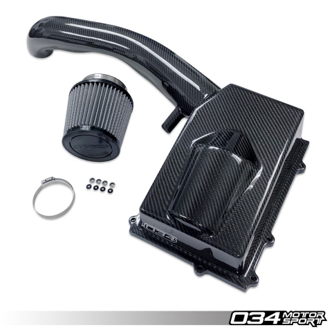 034 X34 CARBON FIBER CLOSED-TOP COLD AIR INTAKE SYSTEM FOR THE AUDI TTRS 8J AND RS3 8P 2.5 TFSI